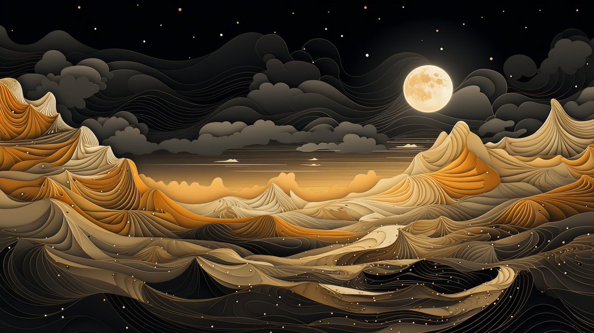 CGouaze's tweet photo. πΈ #PromptDeepDive: @KamaniMadeThis's Prompt
Let's delve into the rich and imaginative prompt by @KamaniMadeThis: "a 3D multi-layered scene with mountains under a dark sky, in the style of golden age illustrations, light gold and orange, monochromatic shadows, whimsical cartoonish, UHD image, swirling vortexes, cabincore --ar 16:9." This prompt is a blend of classic art styles with whimsical and modern elements, creating a layered and visually captivating scene.
"A 3D multi-layered scene with mountains under a dark sky" β This sets up a scene with depth and dimensionality, emphasizing the grandeur of mountain landscapes. The dark sky could add a sense of drama or impending change, contrasting with the solidity of the mountains.
"In the style of golden age illustrations" β Golden age illustrations often feature intricate detailing and a romantic, almost fairytale-like quality. This style might bring an elegant and timeless feel to the image, with a focus on craftsmanship and narrative.
"Light gold and orange, monochromatic shadows" β The color palette of light gold and orange suggests a warm, inviting atmosphere, possibly hinting at a sunset or sunrise scenario. The use of monochromatic shadows can add depth and contrast, enhancing the 3D effect and the intricacies of the scene.
"Whimsical cartoonish" β This element suggests a playful, lighthearted approach to the scene, perhaps with exaggerated features or a fun, engaging narrative style.
"UHD image, swirling vortexes, cabincore" β UHD (Ultra High Definition) implies a high level of detail and clarity in the image. Swirling vortexes can add a dynamic, almost magical element to the scene, perhaps symbolizing wind, energy, or a mystical force. "Cabincore" is a style that evokes the coziness and rustic charm of cabin life, possibly suggesting the presence of a quaint cabin amidst the mountainous landscape.
The aspect ratio "16:9" is ideal for a widescreen view, allowing for an expansive depiction of the multi-layered scene, from the detailed mountains to the dynamic sky.
Thank you, @KamaniMadeThis, for this creative and visually stunning prompt! It would be interesting to see how elements of cabincore, like a warm, inviting cabin or natural, rustic details, could be incorporated into the golden age illustration style, blending the coziness of cabin life with the elegance and romance of classic art.