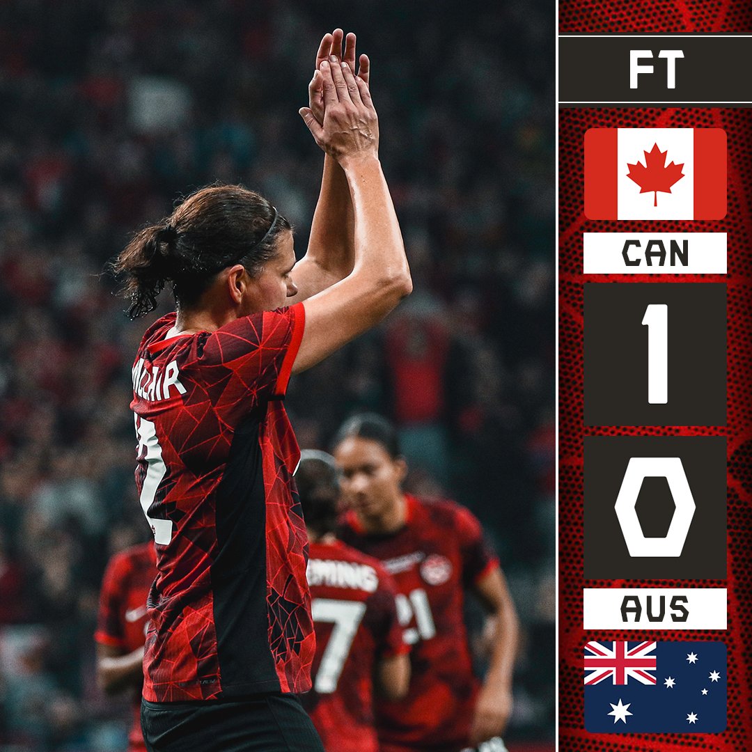 A result fit for the occasion 🙌

@CANWNT #ThankYouSinc