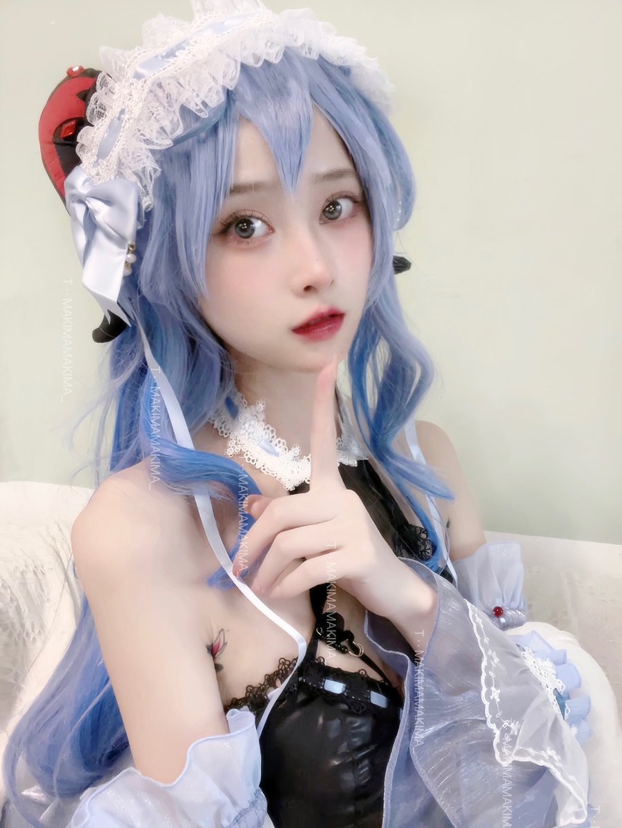 MAKIMAMAKIMA_'s tweet photo. 甘雨ちゃん💙

#原神 #コスプレ #Ganyu https://t.co/rIx3WEKfpf