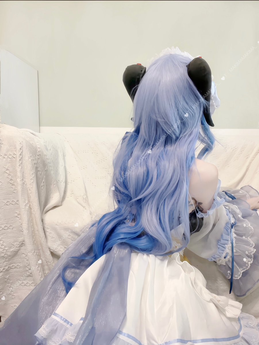 MAKIMAMAKIMA_'s tweet photo. 甘雨ちゃん💙

#原神 #コスプレ #Ganyu https://t.co/rIx3WEKfpf