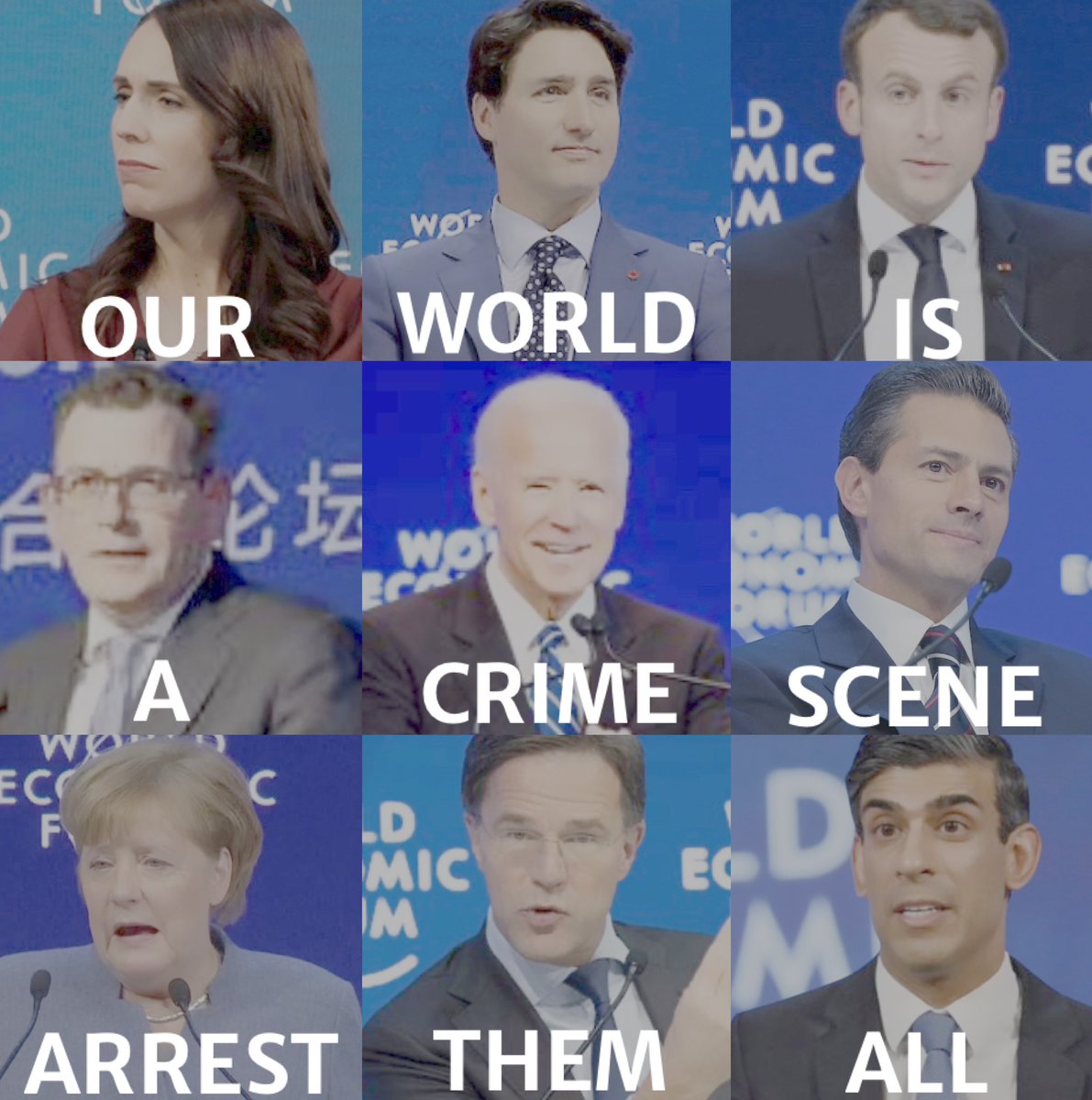 Our World is a ‘World Economic Forum’ Crime Scene that ordered their Selected World Dictators to murder their own Citizens with the ‘Covid Vaccine’.