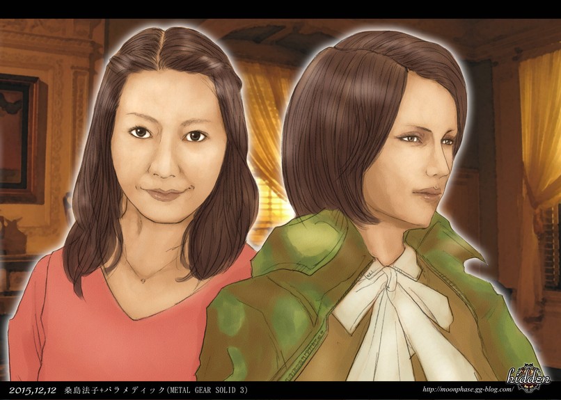 「1975年12月12日は 声優:桑島法子さんの誕生日  『METAL GEAR 」|𝒉𝒊𝒅𝒅𝒆𝒏のイラスト