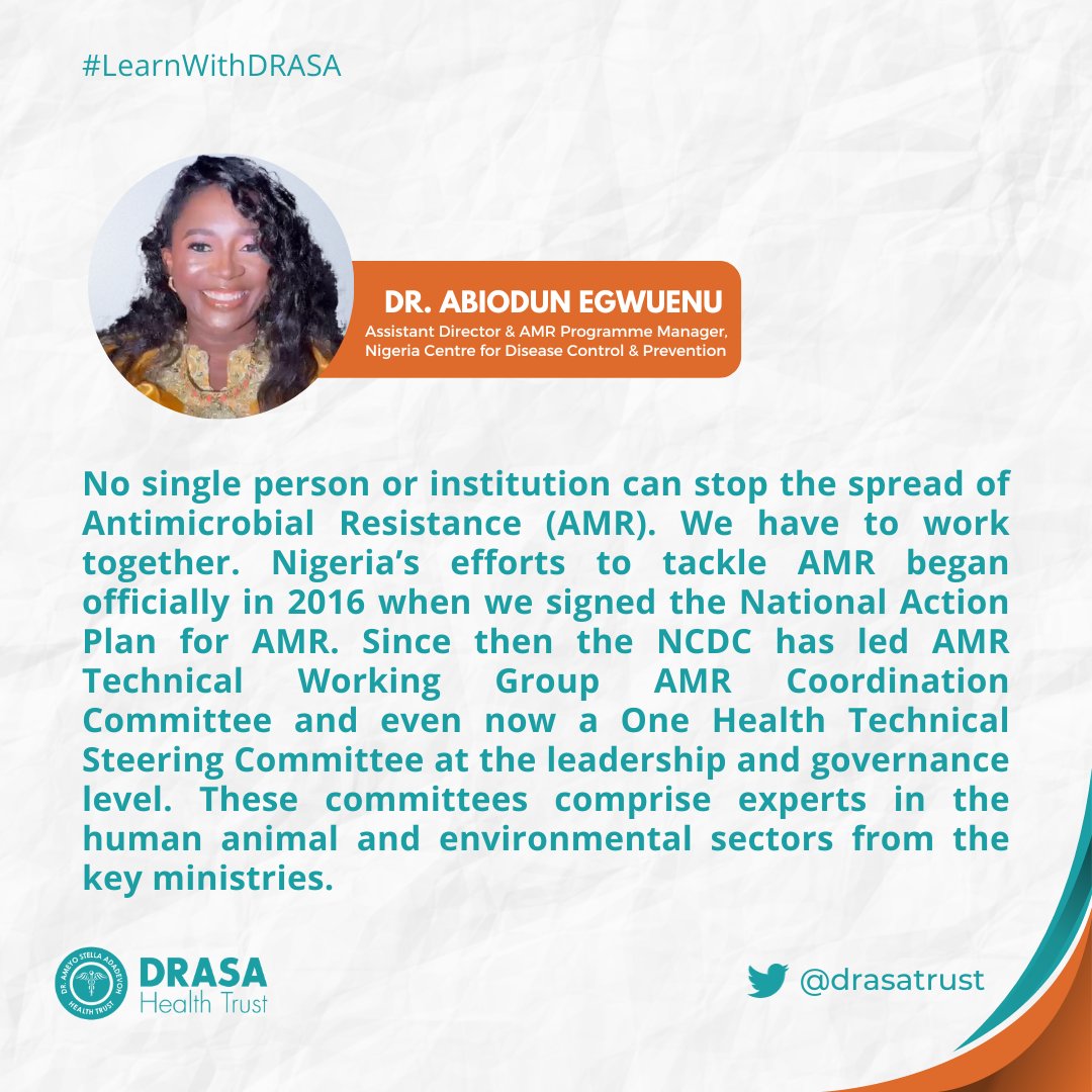DRASA (Dr. Ameyo Stella Adadevoh) Health Trust tweet media