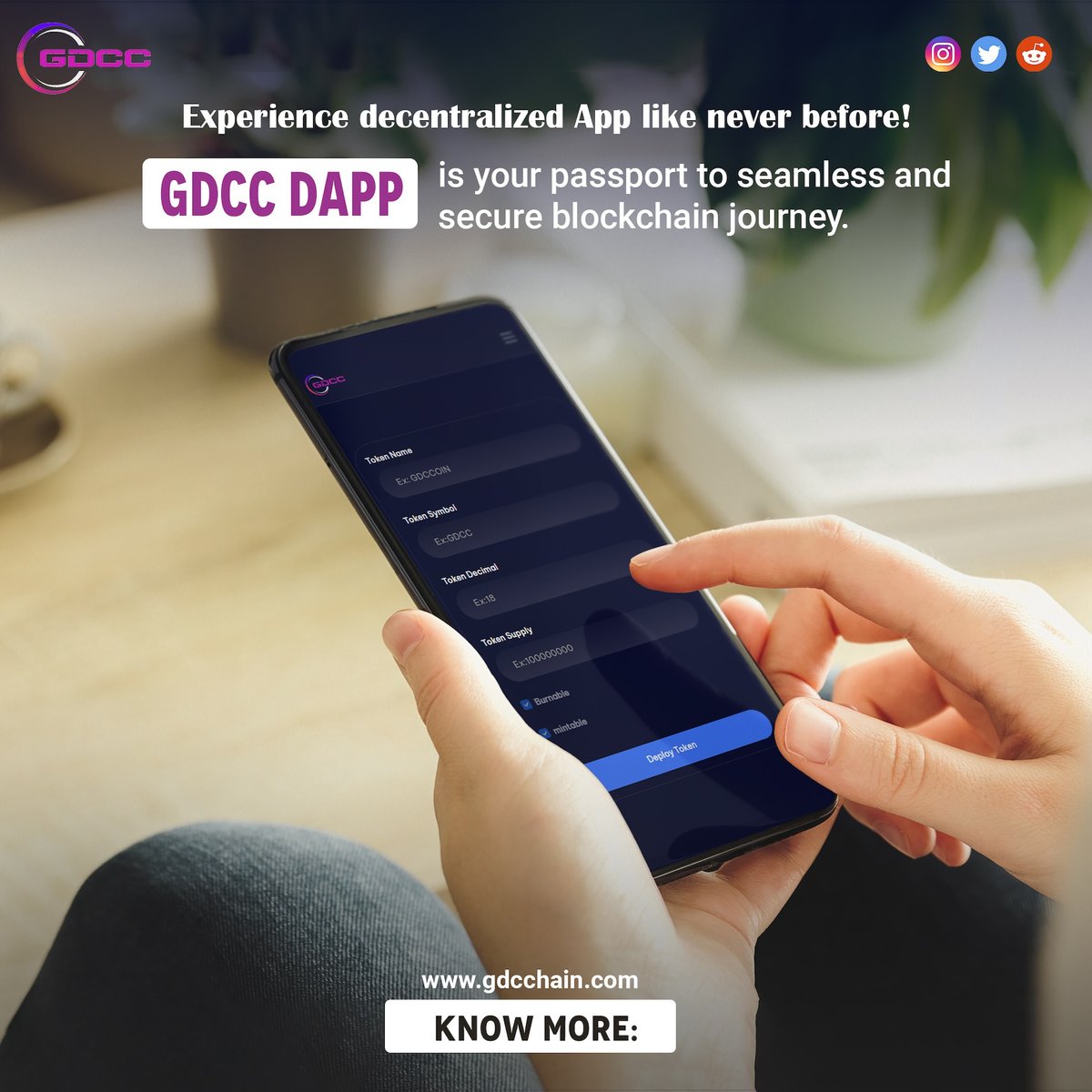 cluster_coin's tweet photo. Experience decentralized App like never before! GDCC Dapp is your passport to seamless and secure blockchain journey.
.
https://t.co/tg6OzBH2gt
.
#gdcc #gdccecosystem #gdcchain #gdccdapp #dapp #decentralized https://t.co/dvTmLDY6xj
