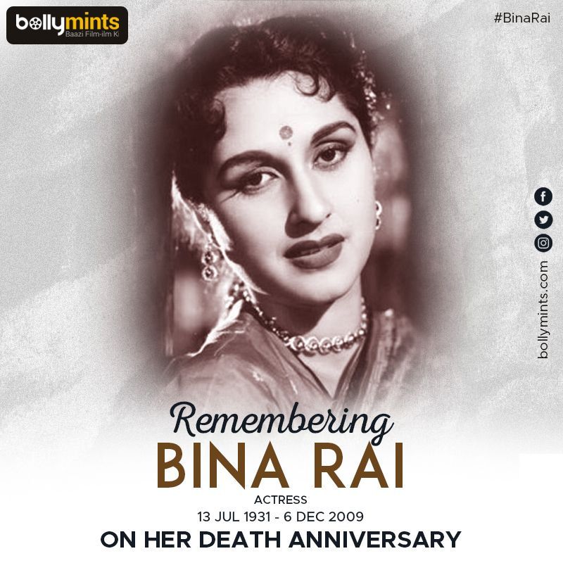 Remembering Actress #BinaRai Ji On Her #DeathAnniversary !
#BeenaRai #PremNath #PremKrishen #MontyNath #AkankshaMalhotra #SiddharthMalhotra