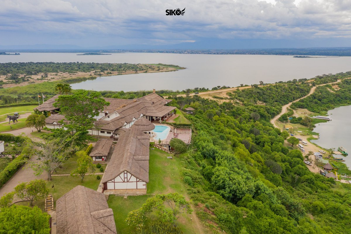 📍Mweya Safari Lodge, Queen Elizabeth National Park. This festive season endeavor to #ExploreUganda. #SikoIsHere #DronesForGood #VisitUganda @LillyAjarova @ExploreUganda @Ugandahotel