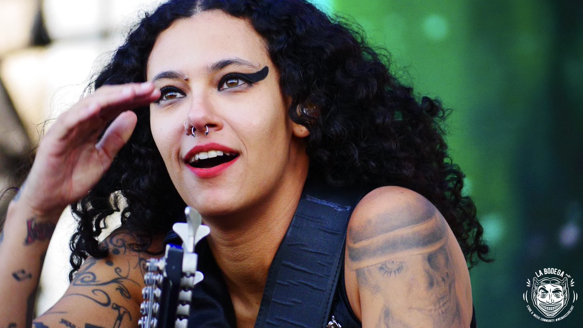 labodegauio's tweet image. #Cryptadearh con elementos de black metal han creado un sonido propio, el cual retumbó en el @Quitofest 2023 un concierto brutal lleno de virtuosismo y gritos infernales 👹🫶

Fotos: @francocadenadg 

#QuitoFeast20años #cryptadeath #Quitofest2023 #FundacionMusicaJoven #quitofest