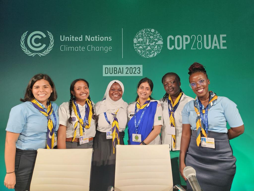 wagggsworld's tweet photo. Girls & young people are making remarkable strides in #climateaction in Madagascar! They ask the decision-makers to invest in education to ensure every child & young person has the chance to thrive & actively contribute to climate solutions.
#COP28 #BringInTheGirls #GLACCinAction https://t.co/avPZjIT80B