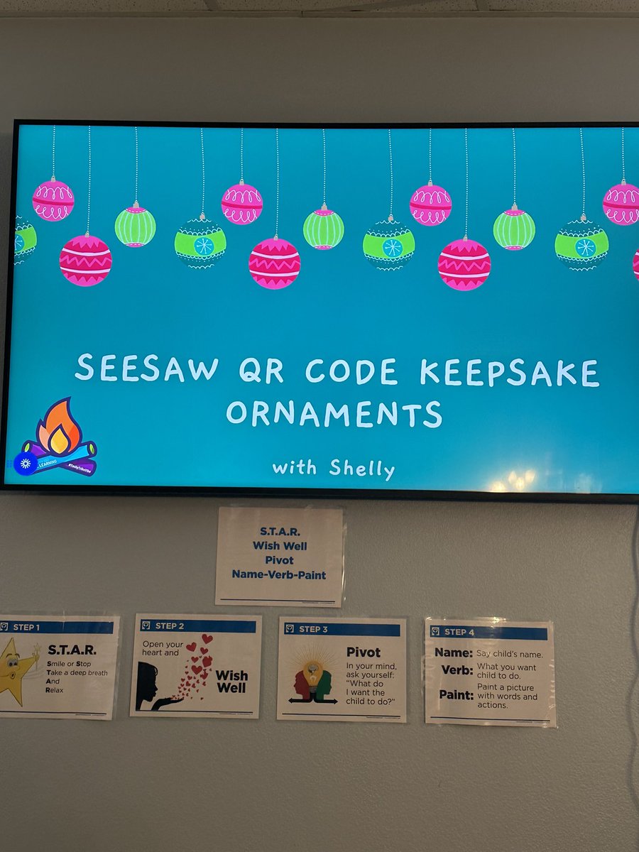 mmadridenator's tweet photo. 🎄 Excited to lead a special training session for teachers at @LamarEEC on creating @Seesaw QR code Keepsake Ornaments! 🌟 Let’s add some holiday sparkle to December learning! 🎅 #EdTech #SeesawFun
@TechECISD 
@ECISD_EarlyEd https://t.co/oinkcN5O2Q