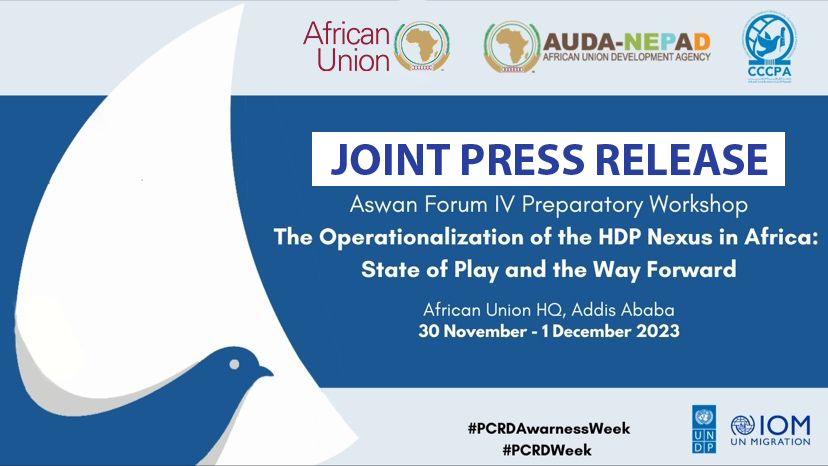 🤝📜Joint Press Release: Preparations for #AswanForum IV: <a href="/CairoPeaceKeep/">🌐Cairo International Center for Peace (CCCPA)</a> &amp; <a href="/_AfricanUnion/">African Union</a> Convene an Expert Workshop on the Operationalization of the HDP Nexus in Africa🌍
🔗peaceau.org/en/article/joi…

<a href="/AswanForum/">Aswan Forum</a>