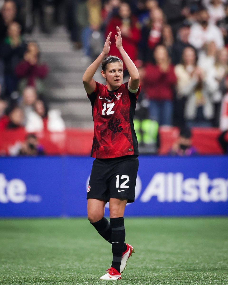 Tschmidt09's tweet image. An athlete who dominates their sport. A winner who remains unfailingly humble. A superstar who consistently acts as a role model. Rarely do our icons embody all these things; and that is why Christine Sinclair is so special. Congrats to the GOAT. ⚽️ 🇨🇦