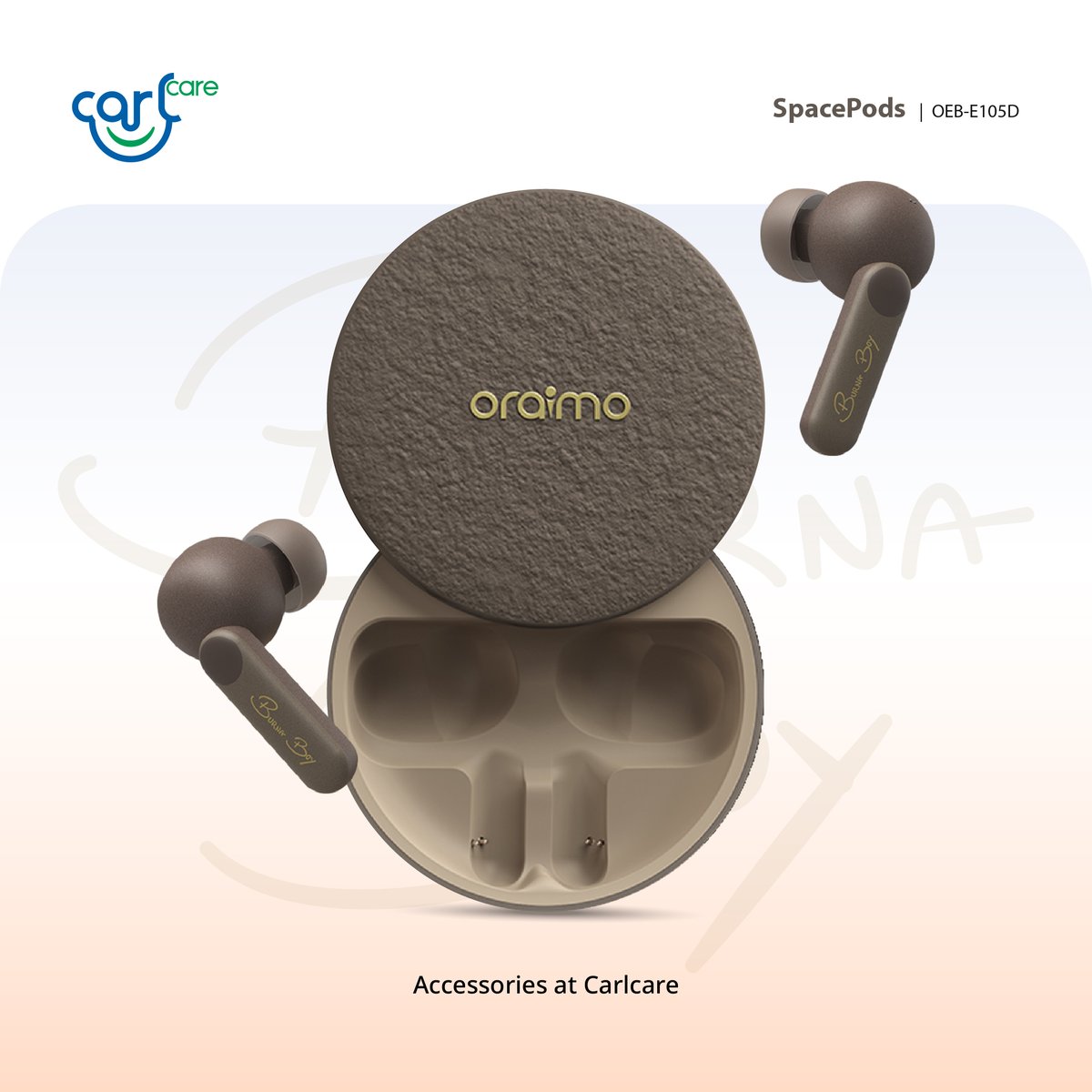 CarlcareGlobal's tweet photo. Elevate your sound with the stunning #Oraimo #SpacePods! ๐ง๐ช
Crafted to perfection & tuned by Burna Boy. Accessorize your world with top-tier quality accessories at Carlcare.
Yes! We Care. https://t.co/FO32M7bv06