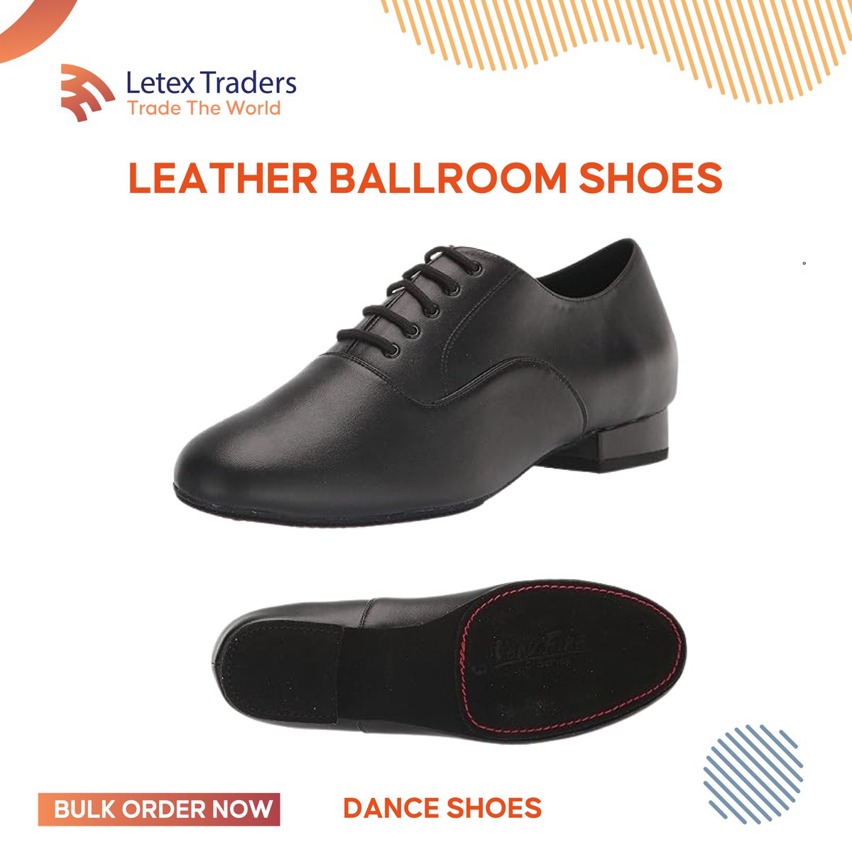 LetexTraders's tweet image. BALLROOM LEATHER DANCE SHOES
#ballroomshoes #bestshoes #dancing #leather #letex #usa #alibaba
WhatsApp: +92 348 461 8778
Web: letextraders.com
Email: Info@letextraders.com
Alibaba store: letextraders.trustpass.alibaba.com...