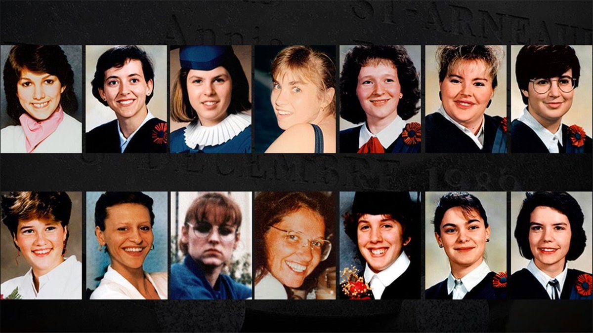 hassinhadi's tweet image. Le 6 décembre 1989, quatorze femmes ont été assassinées à l&apos;École #Polytechnique de Montréal parce qu&apos;elles étaient des femmes. C’était il y a 34 ans.