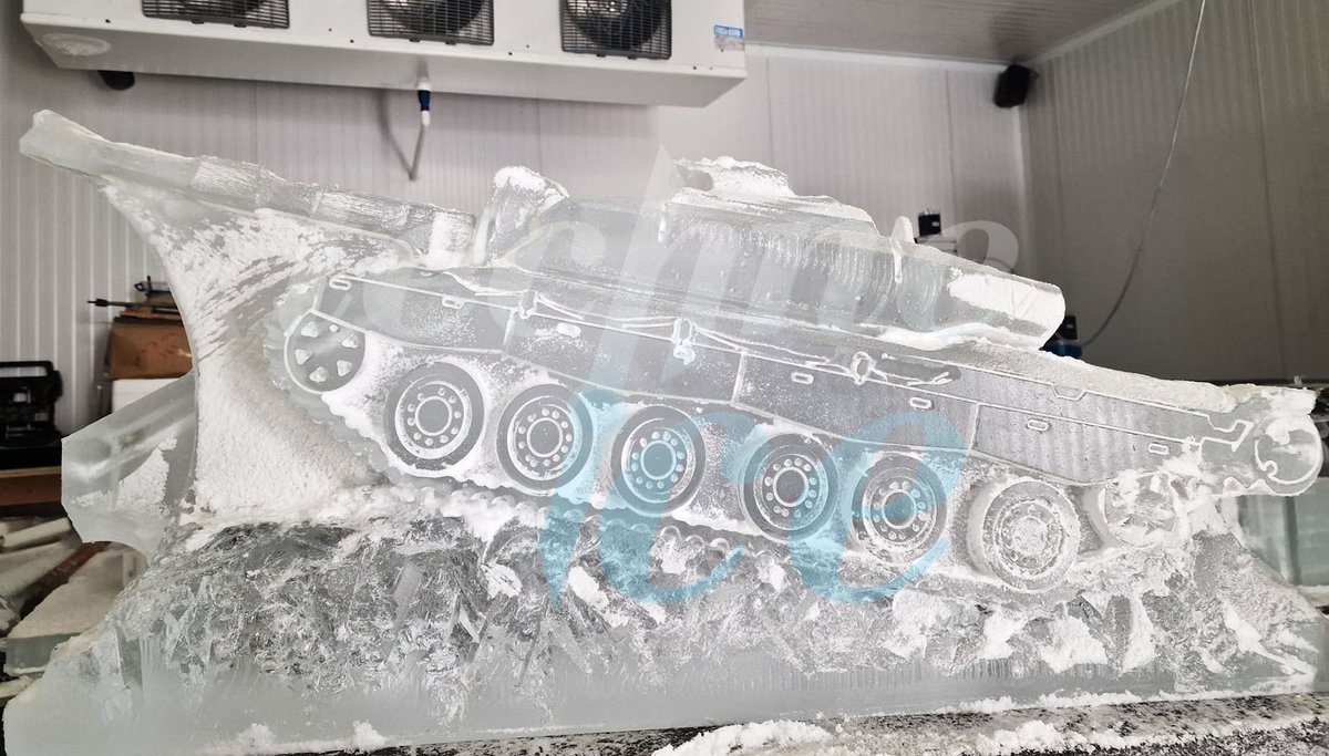 A tank #iceluge is just the ticket for #TechneIce
#ice #icesculpture #frozen #winter #christmas #happyholidays