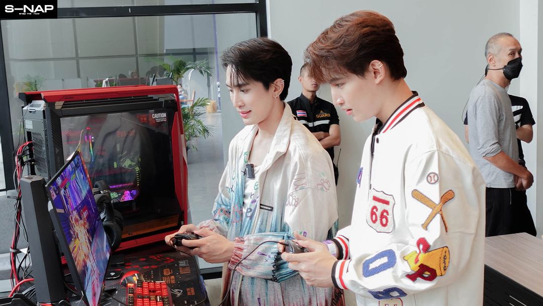 Muayloveohm's tweet photo. IG:snapofficialth: อีพีนี้ หนุ่มๆ ขอตามไปท้าดวล Pro Player ถึงงานแข่งเกมระดับโลก
ศุกร์นี้ที่เดิม เพิ่มเติมหนุ่มๆ ท้าเก่งมากกกก
#tgu2023 #SnapEP11 #SnapOfficialTh #SnapProject
#ohmthitiwat #โอห์มไง
#thaigeruppercut2023snapofficialth https://t.co/AoSsqTLRXC