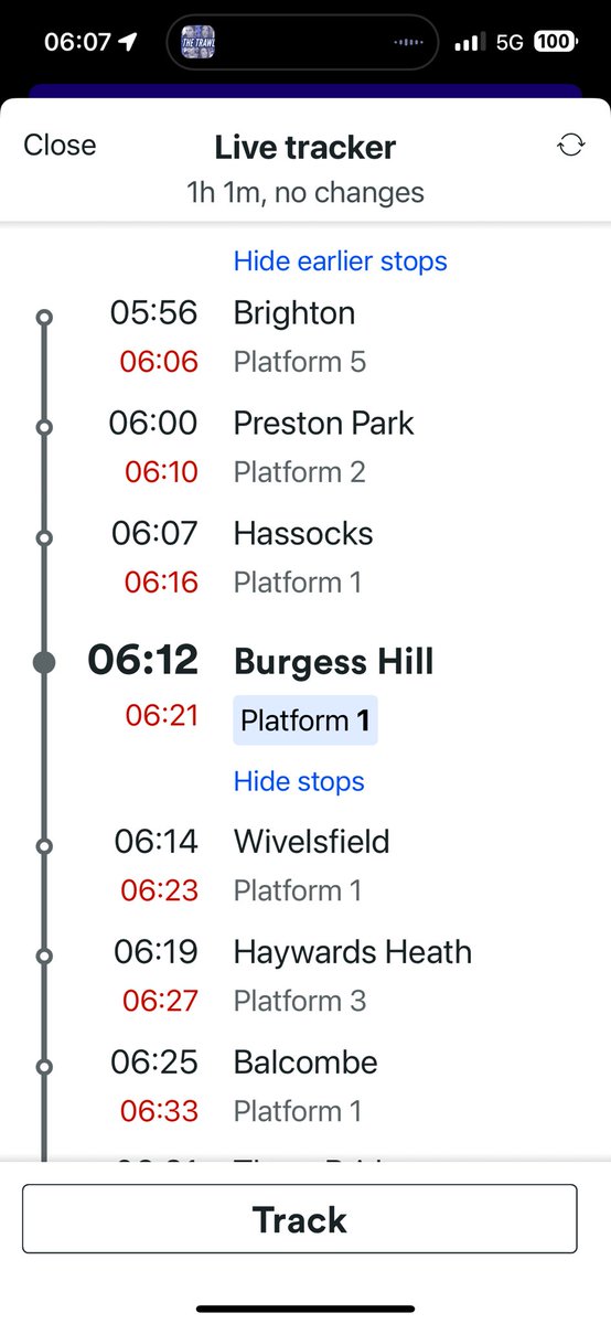 LiveCommute's tweet photo. Aaah well done @TLRailUK this train was on time when I left home 12 mins ago. You really do suck https://t.co/GEHf8odH8f