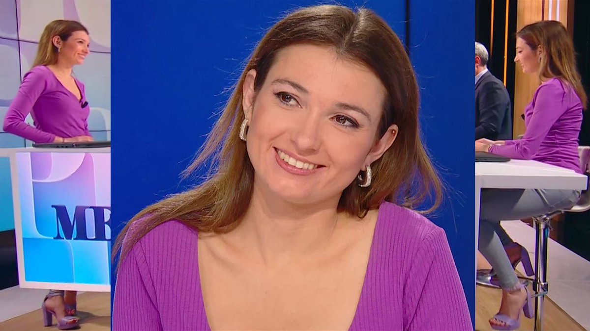 captain_caps_'s tweet image. Resplendissante @MarieGentric dans #PremièreEdition ce matin