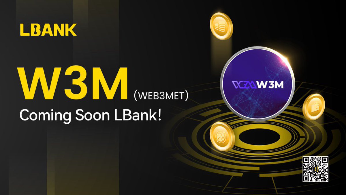 🚀Upcoming Listing 🌟$W3M (WEB3MET) will be listed soon on #LBank! @web3met 💗Details:tinyurl.com/3ycn4hbx