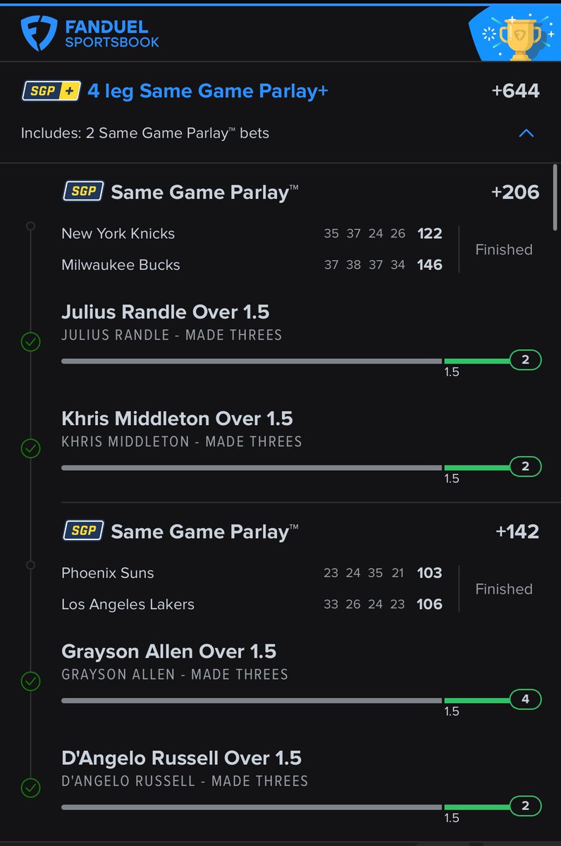 TheMicSix8's tweet photo. A WIN 🗣️💯 #GUARANTEEDPARLAYS #GamblingTwitter https://t.co/5nz9a2iJsW