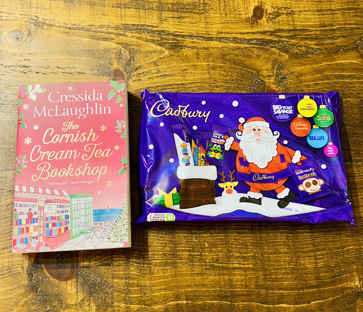 Today’s giveaway is here! #win a copy of The Cornish Cream Tea Bookshop and a small selection box. Repost &amp; follow to enter. UK only. Closes 7/12/23 at 11.59 pm.