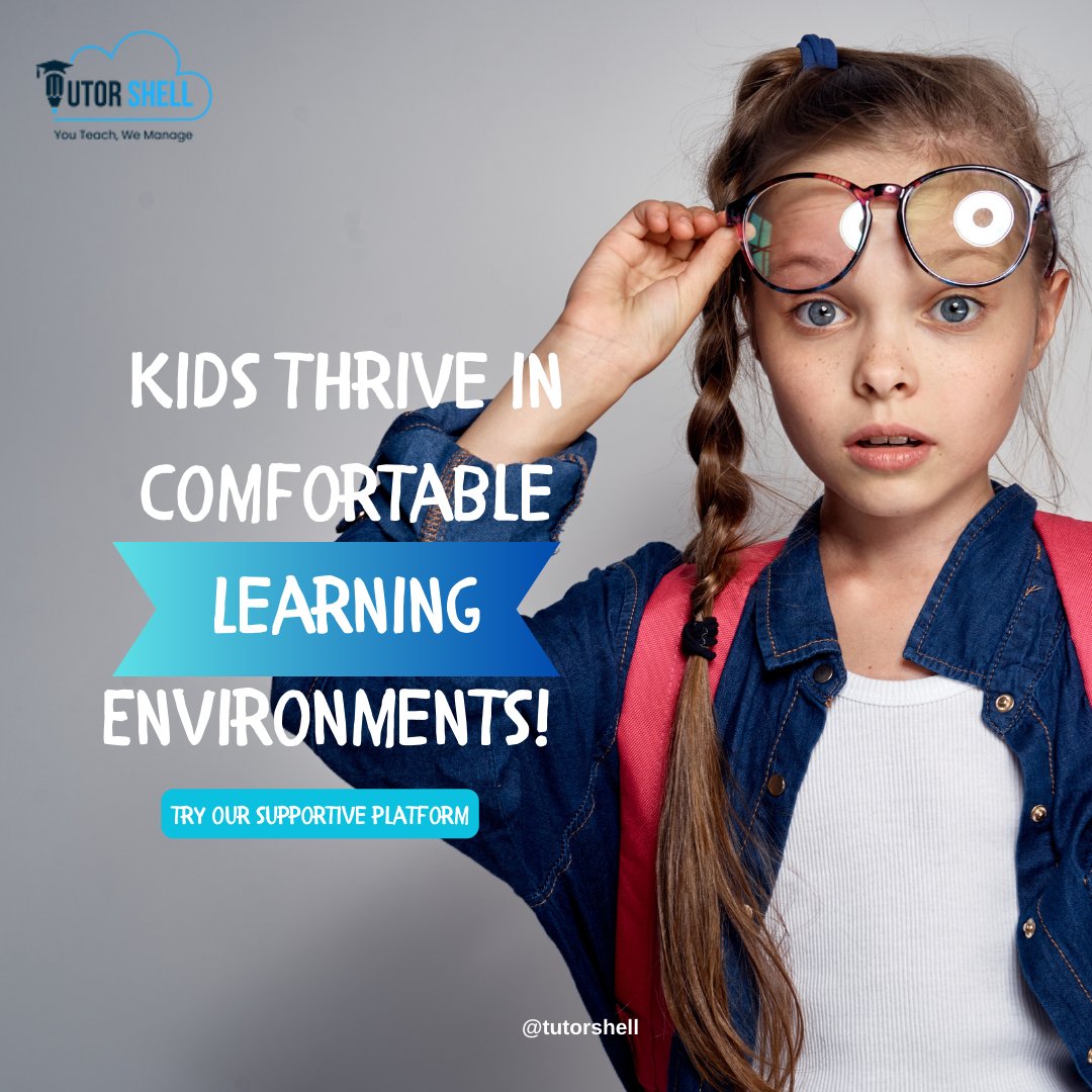 tutorshell's tweet image. Where Kids Thrive in Comfortable Learning Environments! 📚✨ Empowering young minds with a cozy, supportive platform for educational success. #TutorShell #ComfortableLearning #EmpoweringKids #EducationFirst