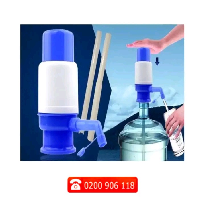 Manual Water Pump Dispenser For 19 litre Water Bottle Large & small, Blue and white

Easy return policy
Fast delivery nationwide
Contact us through on 0200906118/0761414573

#ManualWaterPump #watercolours #water #pump #pumpkin #water