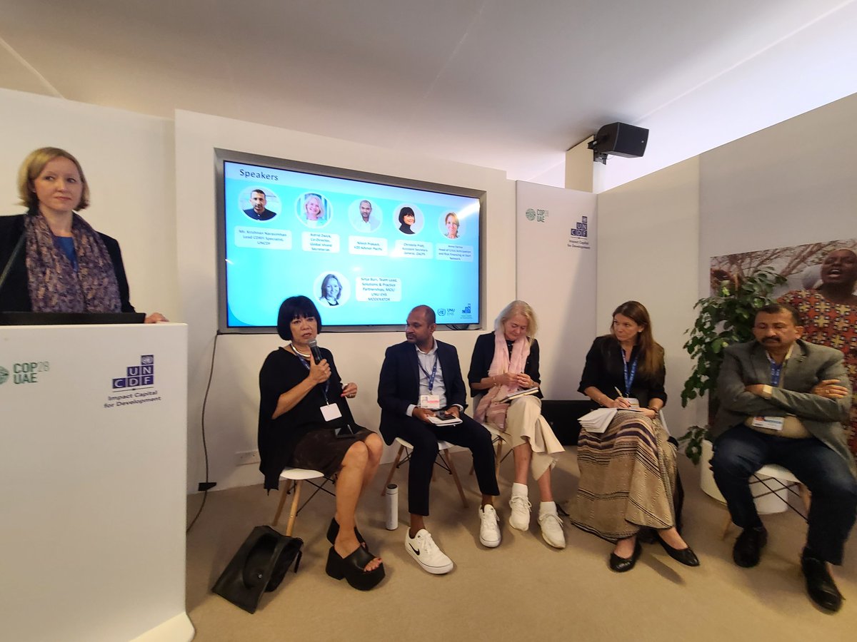 Magdalena Mirwald (@m_mirwald) on Twitter photo Discussing a new #DisasterRiskFinance program in 4 African countries by <a href="/UNCDF/">UNCDF</a> - #Senegal and #Malawi are also #pathfinder countries under <a href="/TheGlobalShield/">Global Shield</a> <a href="/nprakashfj/">Nilesh Prakash</a> <a href="/V20Group/">V20 Finance Ministers</a> #COP28 Discussing a new #DisasterRiskFinance program in 4 African countries by <a href="/UNCDF/">UNCDF</a> - #Senegal and #Malawi are also #pathfinder countries under <a href="/TheGlobalShield/">Global Shield</a> <a href="/nprakashfj/">Nilesh Prakash</a> <a href="/V20Group/">V20 Finance Ministers</a> #COP28