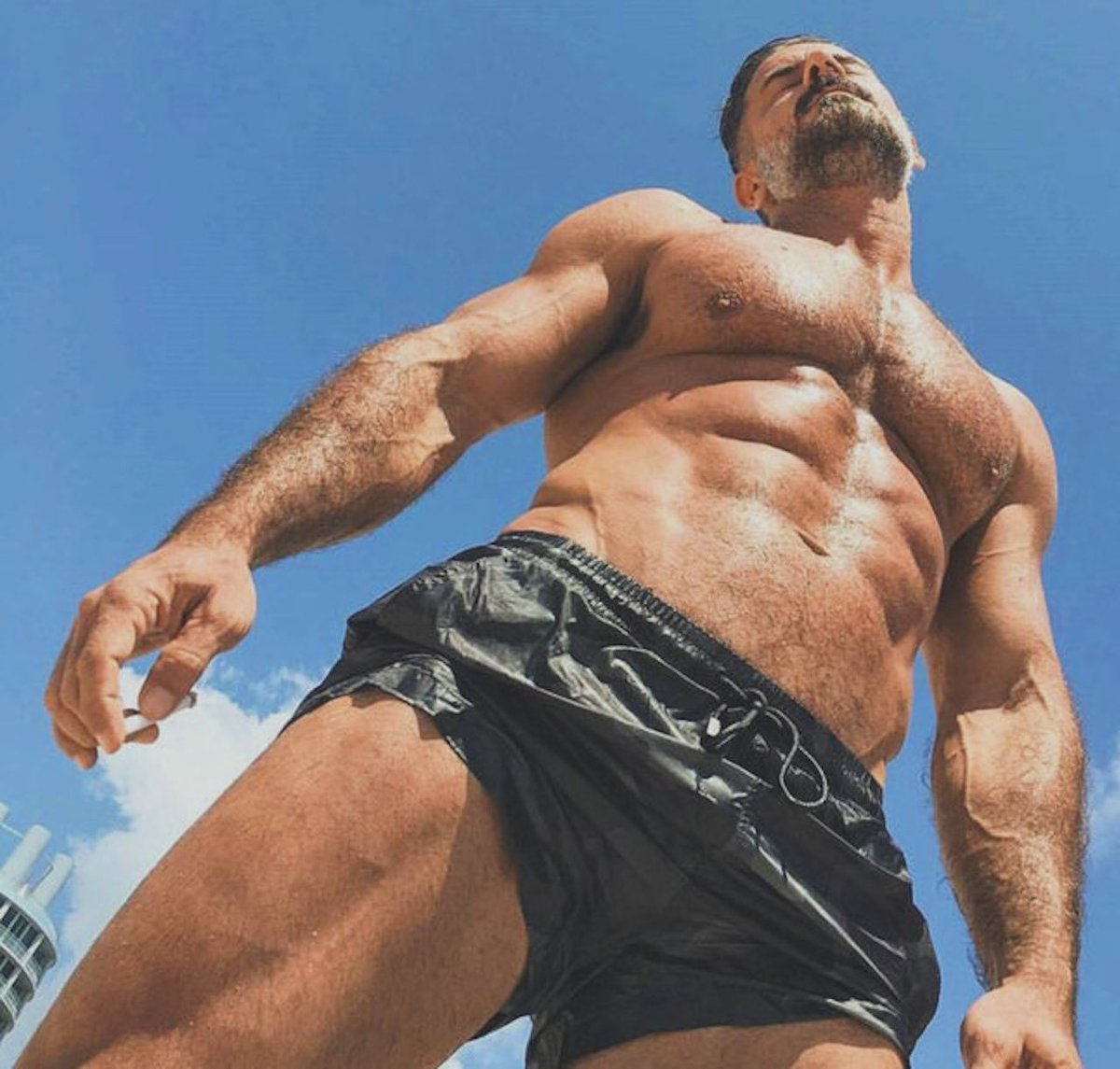 He’s a beast up close.