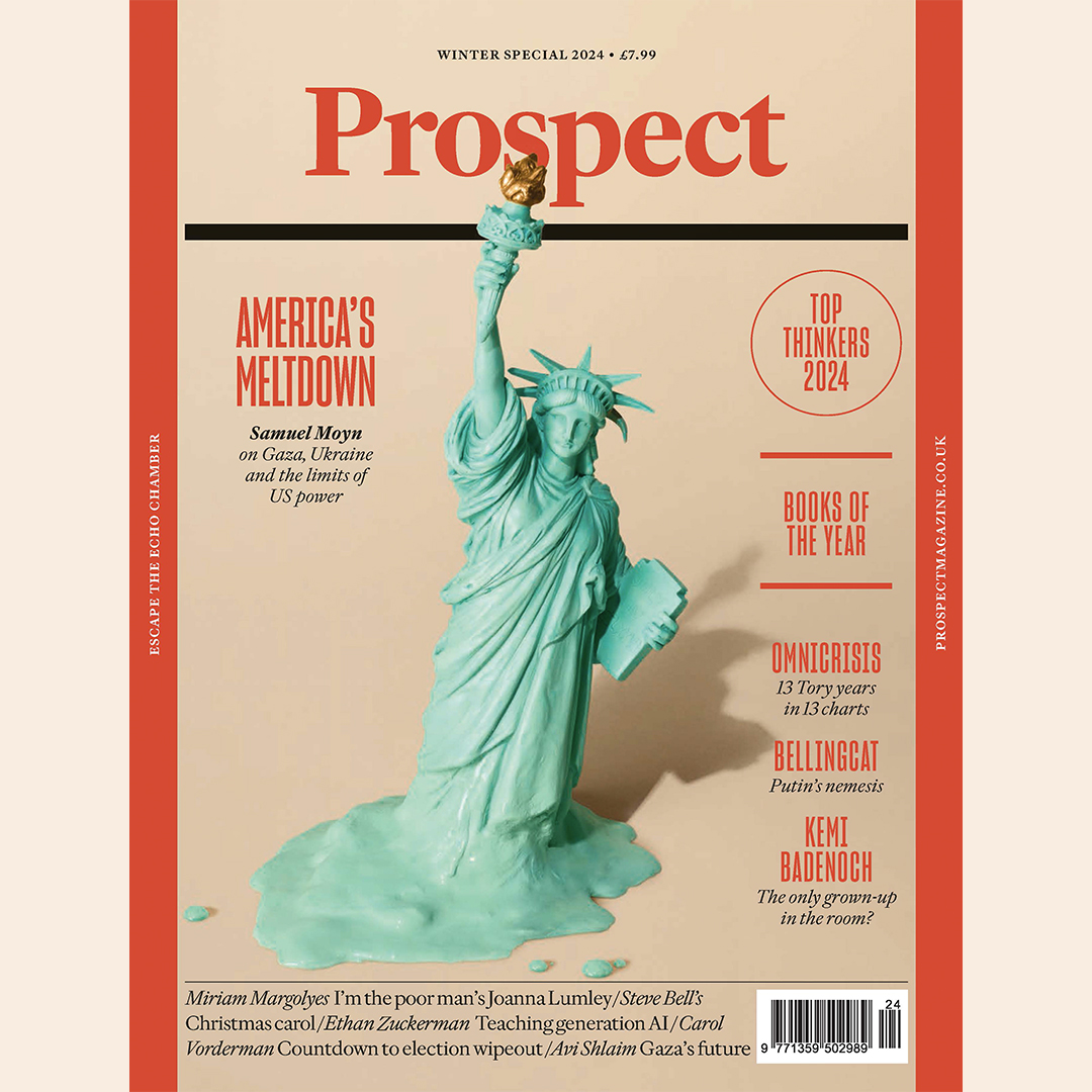Prospect (@prospect_uk) on Twitter photo 🗞 America’s meltdown, by @SamuelMoyn
🎤 A brief encounter with <a href="/MMargolyes/">Miriam Margolyes OBE</a>
💻 @TomLamont on Bellingcat’s <a href="/EliotHiggins/">@eliothiggins.bsky.social</a>
✍️ Who is <a href="/KemiBadenoch/">Kemi Badenoch</a>? by <a href="/MatthewdAncona/">Matthew d'Ancona</a>
prospectmagazine.co.uk/issues/january… 🗞 America’s meltdown, by @SamuelMoyn
🎤 A brief encounter with <a href="/MMargolyes/">Miriam Margolyes OBE</a>
💻 @TomLamont on Bellingcat’s <a href="/EliotHiggins/">@eliothiggins.bsky.social</a>
✍️ Who is <a href="/KemiBadenoch/">Kemi Badenoch</a>? by <a href="/MatthewdAncona/">Matthew d'Ancona</a>
prospectmagazine.co.uk/issues/january…