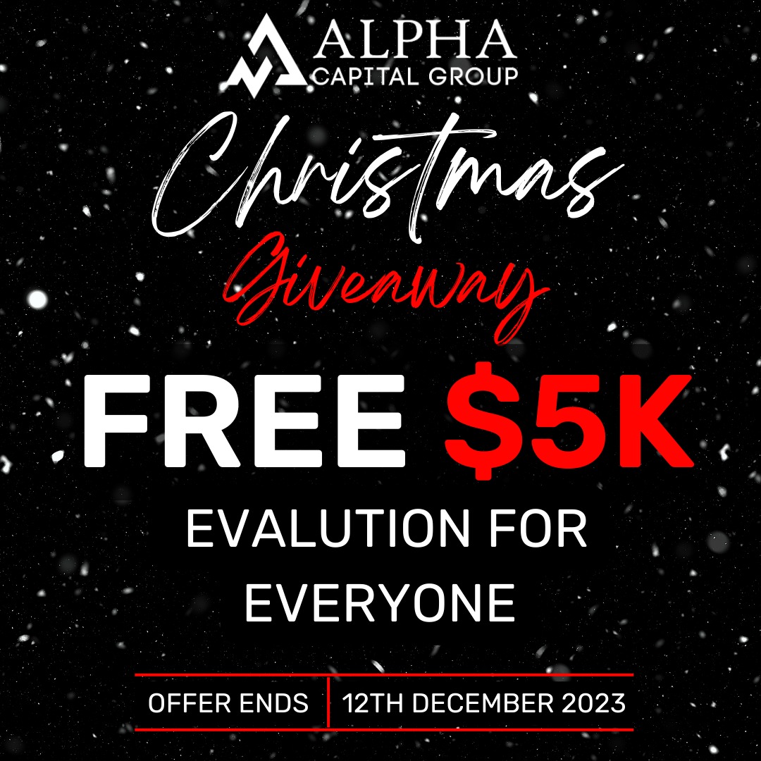 5K Alpha Giveaway Continues. 

Sign up and do the KYC successfully and there you go. Under the KYC tab you would find the Claim button of your Christmas gift. Trade and make it to the payout. 
app.alphacapitalgroup.uk/signup/Alpha1

Not Only new users but already funded and verified users can