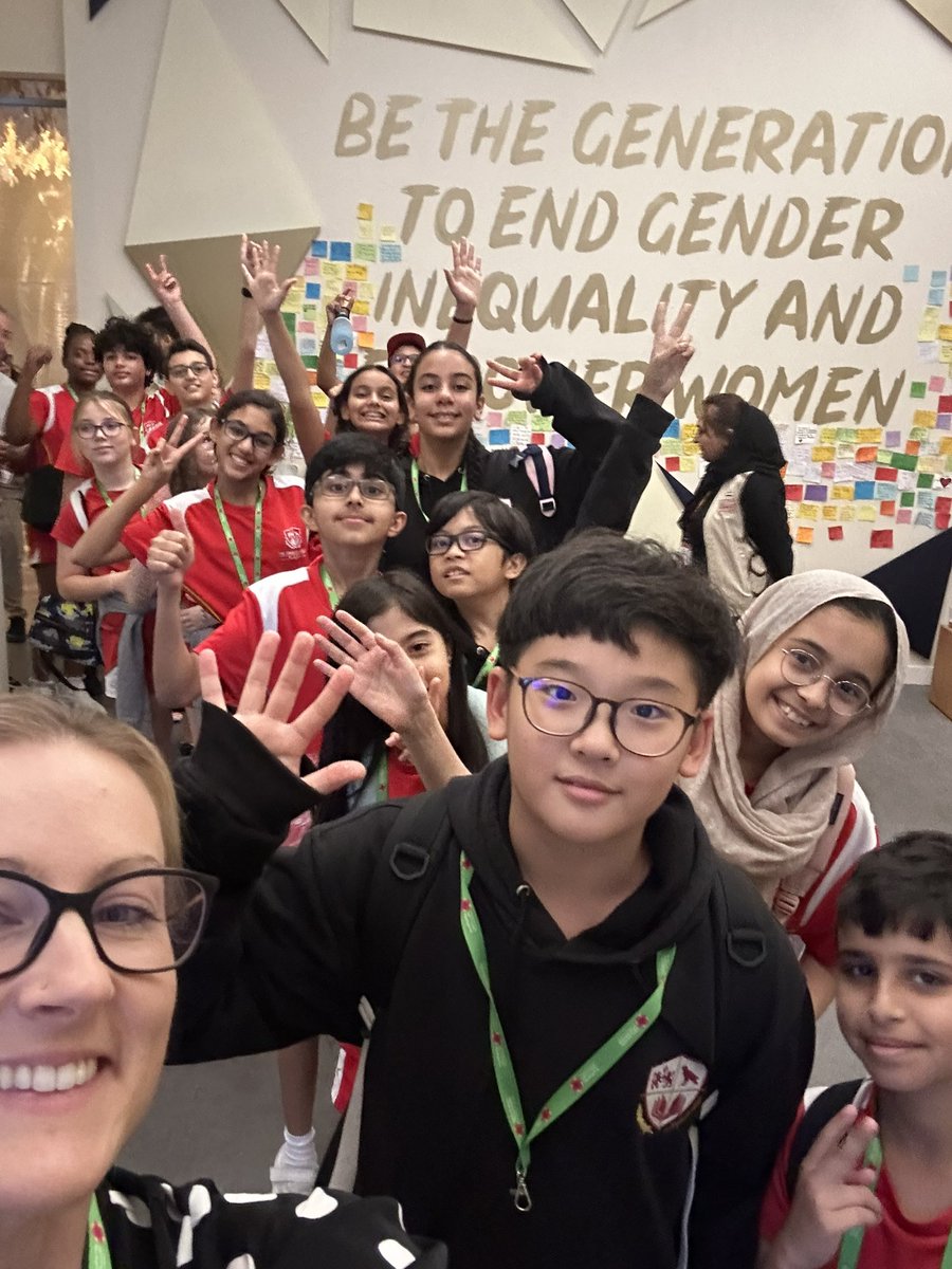 Miss_V_P's tweet photo. COP28 @expocitydubai #actforequal https://t.co/kqIGJr72fo