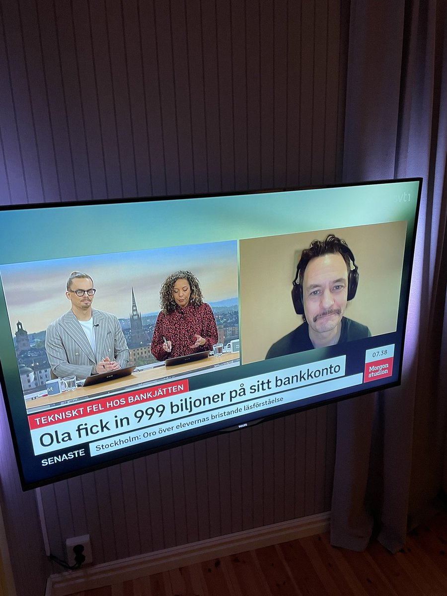 Glädje är att slå på morgonstudion och mötas av <a href="/fantomen/">Ola Lidmark Eriksson</a> ansikte 🤩