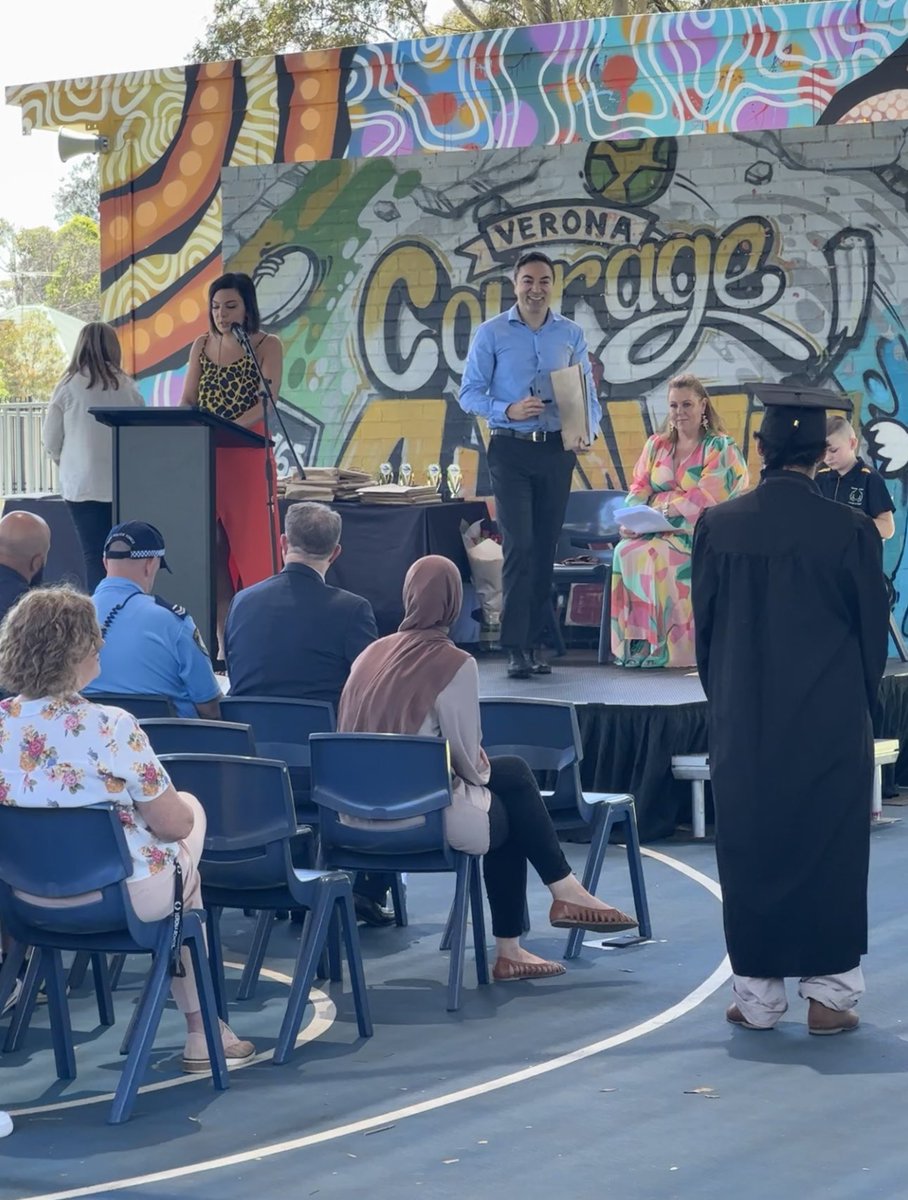 Congratulations to the Year 6 and 12 Verona School graduates today. We are so proud of you 👏🏽 👨‍🎓