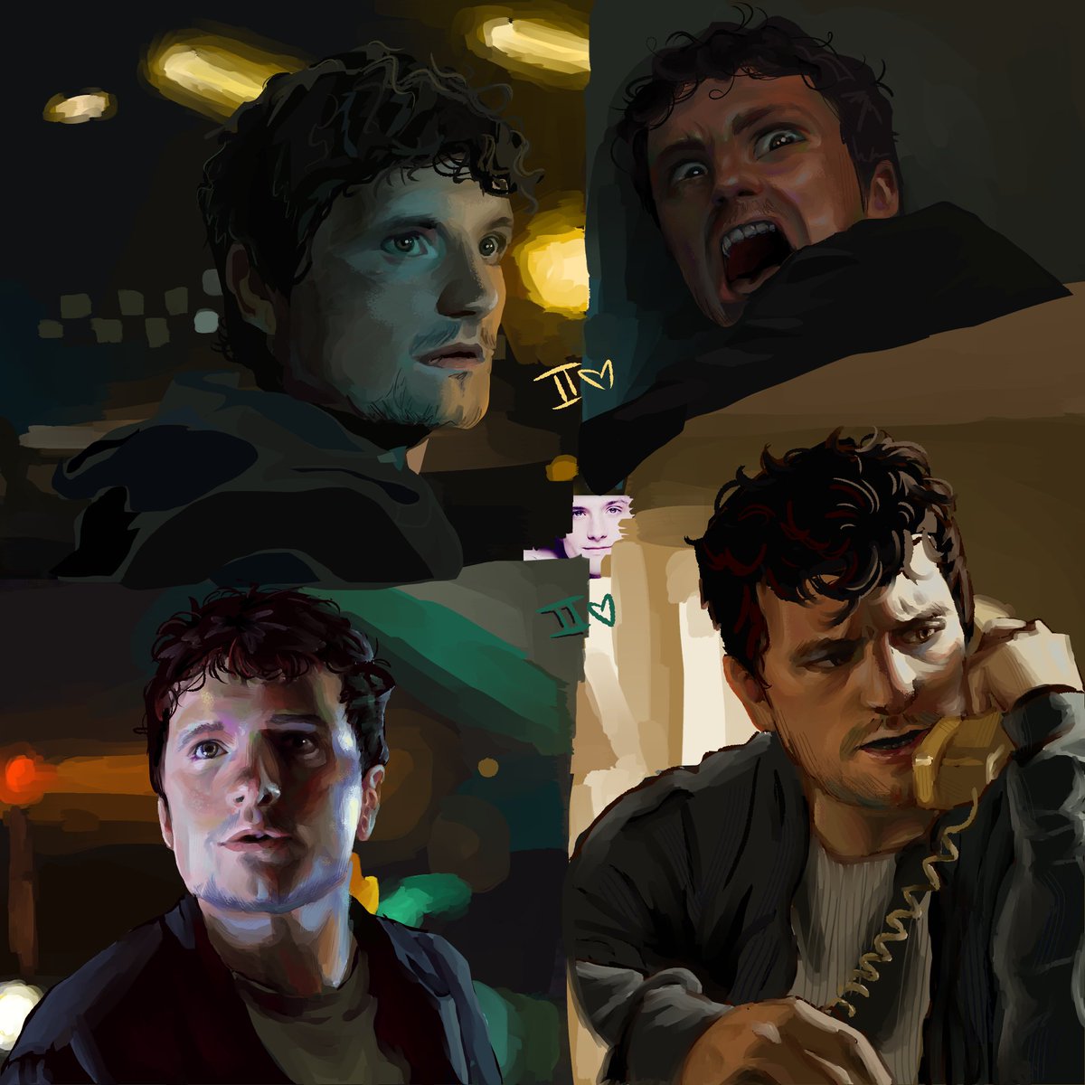 im so normal about josh hutcherson in the fnaf movie