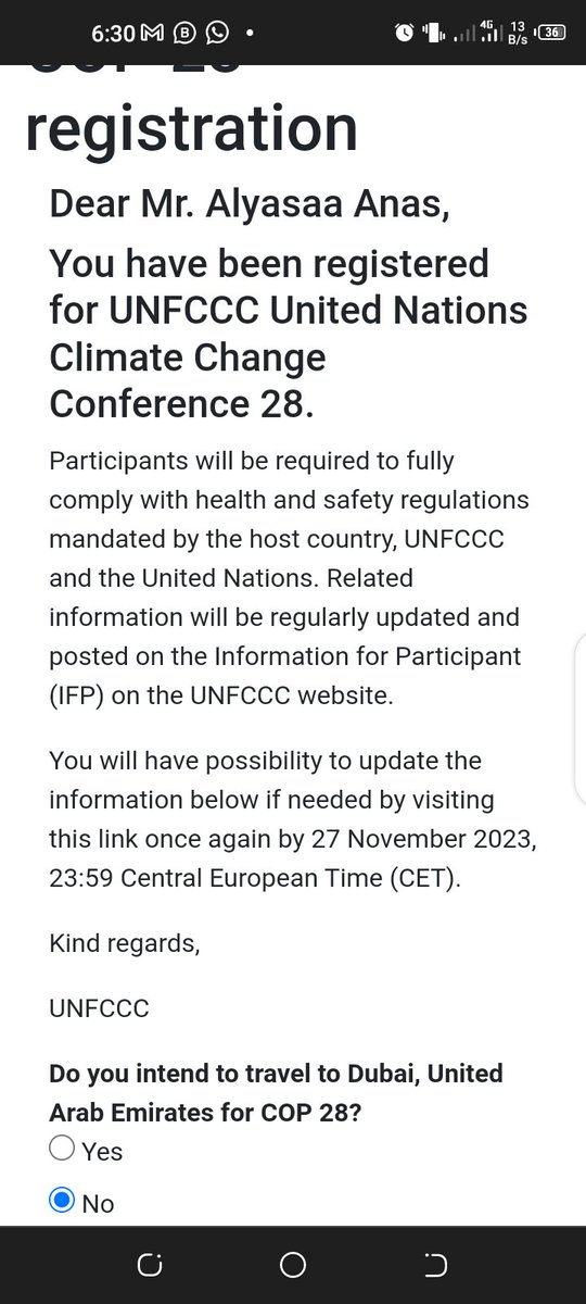 Am thrilled to attend the #COP28 virtually
Thank you #Netzeroneedsnuclear
#togetherisbetter