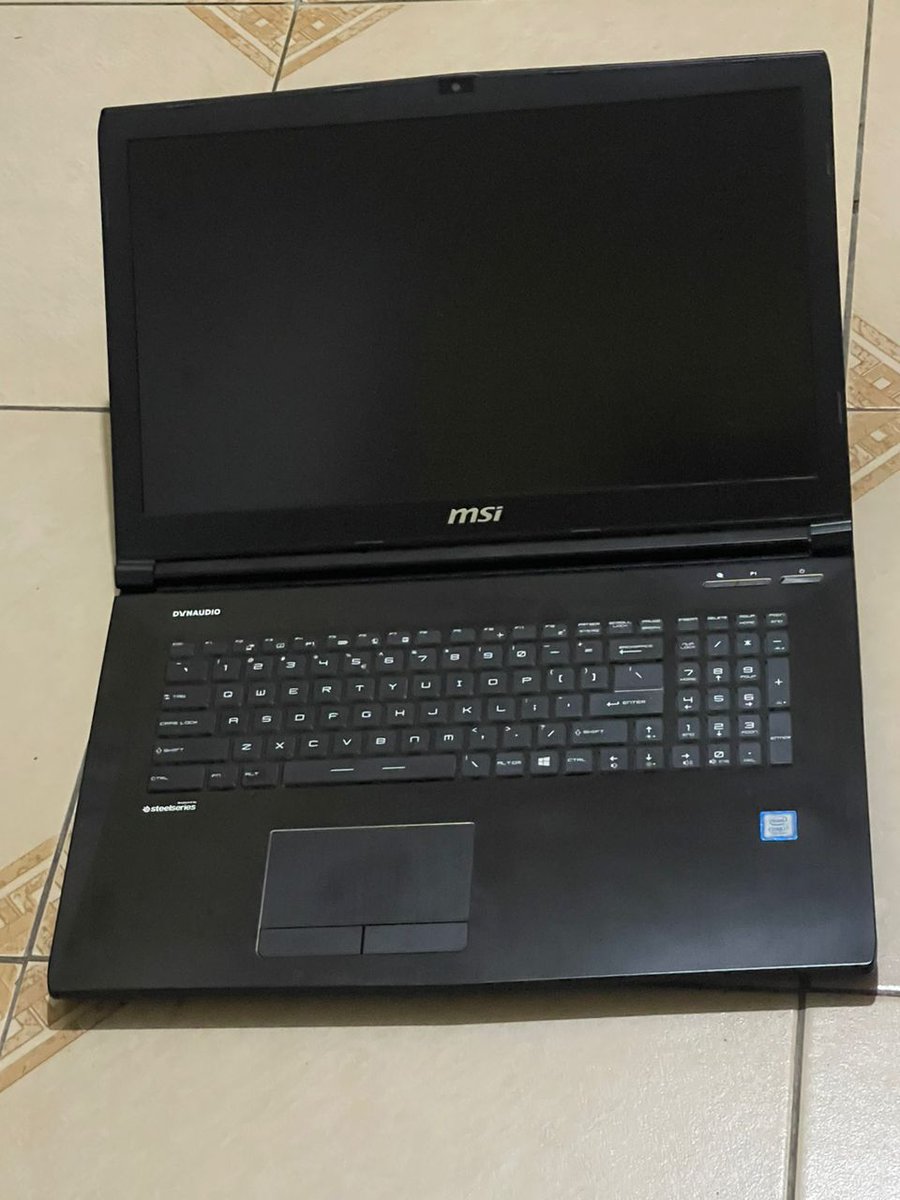 include_joe's tweet image. UK 🇬🇧 FAIRLY USED 
MSi  Gaming WE72 7RJ 
INTEL CORE i7
7TH GENERATION 
512gb SSD DRIVE 
32gb ram DDR4 
4GB DEDICATED NVIDIA Quadro M2200
Thunderbolt Support 
Multi Color Backlit 
17.3" FHD (1920x1080),
GHC8700 CEDIS
#GH laptops &amp;amp;Televisions #Endof year2023 #promo #@EVERYONE
