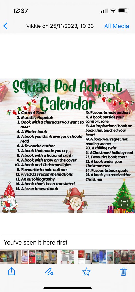 travels_along's tweet image. Todays @Squadpod3 #AdventChallenge is favourite author. I can’t choose one so I’ve got six - as you do and it’s such a dilemma, I’ve added more over on insta! ⬇️⬇️⬇️

Who are your favourite authors?

instagram.com/p/C0gJUEfoJD6/…