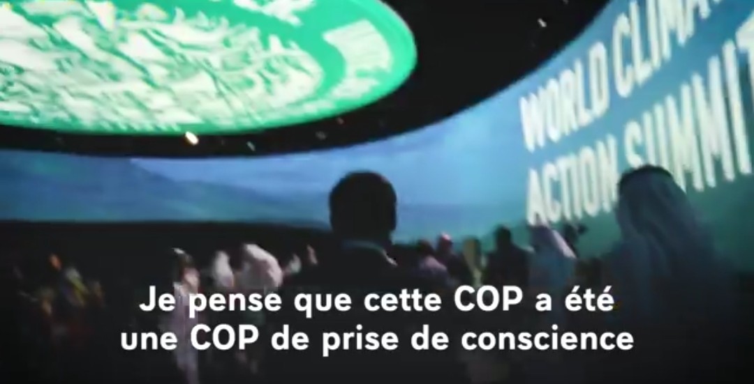 Je pense que c'est plutôt la COP35 qui sera celle de la prise de conscience.
Là c'est encore un peu trop tôt.
#PriseDeConscience 
#COP28 
En effet on a be