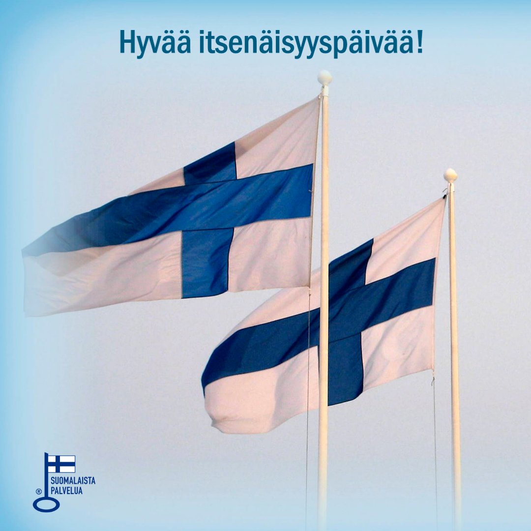 MediconsultOy's tweet photo. Liput salkoon tänään 6.12. – On lukemattomia syitä olla ylpeä suomalaisesta työstä ja kotimaisesta osaamisesta! 💎Juhlavaa itsenäisyyspäivää!

#Itsenäisyyspäivä #sotedigi #aptj https://t.co/tPM0gyXXtk