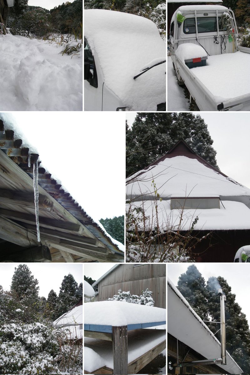 ippeinet's tweet photo. 2008年12月6日。15年前の今日。

山に来て最初の冬の雪。 https://t.co/wzmXIheDqO