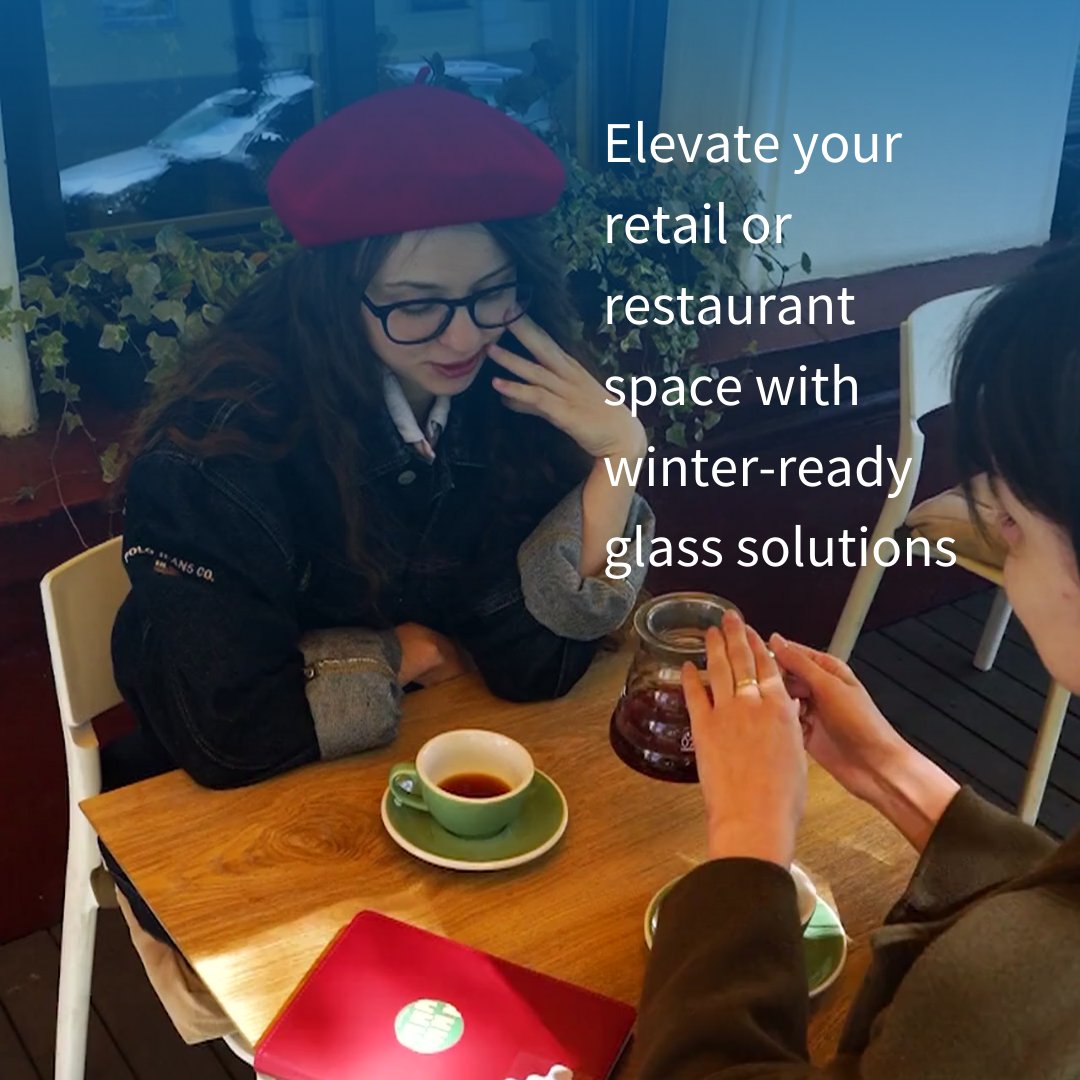 Elevate your retail or restaurant space with winter-ready glass solutions. 
From cozy glass enclosures to energy-efficient skylights, let's create an atmosphere that captivates. 
#LegendGlassLondon #GlassInstallation #GlassDisplays #GlassSpecialists #glassexpertslondon