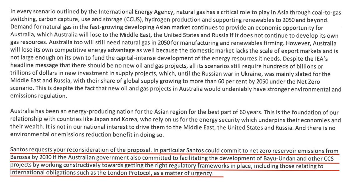 If you haven't seen it I recommend this chain of needy correspondence from Santos to Chris Bowen describing how Santos is being persecuted by govt (Tbh I probably would have passed the sea dumping bill too just to stop getting letters like this). #climate otd.aph.gov.au/public-api/api…