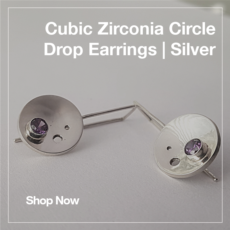 Complete your outfit with our stunning handmade silver drop earrings. ✨ Shop now at wix.to/NvYTuGv and add a touch of elegance to your look. #handmadejewelry #accessories