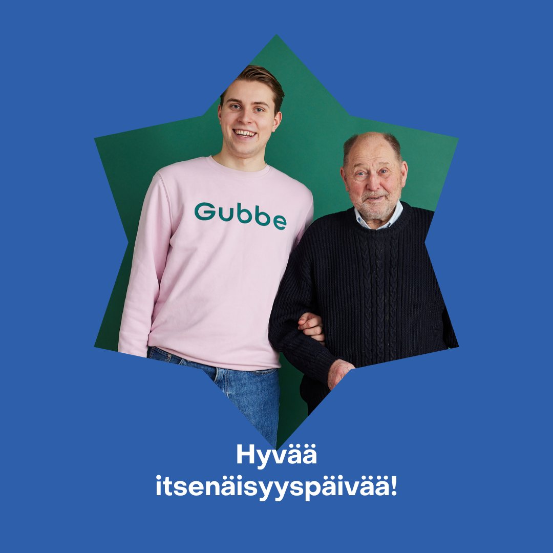 Hyvää itsenäisyyspäivää!🇫🇮

Tänään haluamme muistaa erityisesti sotiemme veteraaneja. On kunnia, että saamme palvelumme avulla olla avuksi myös heille.
