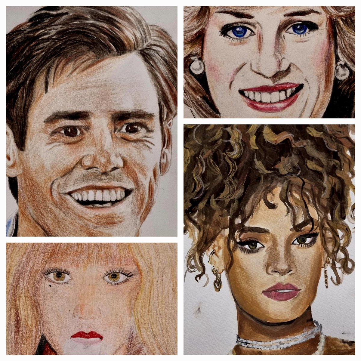 Our Year 10 artists have been practising their portrait skills this term 🖌✍️🎨⭐️