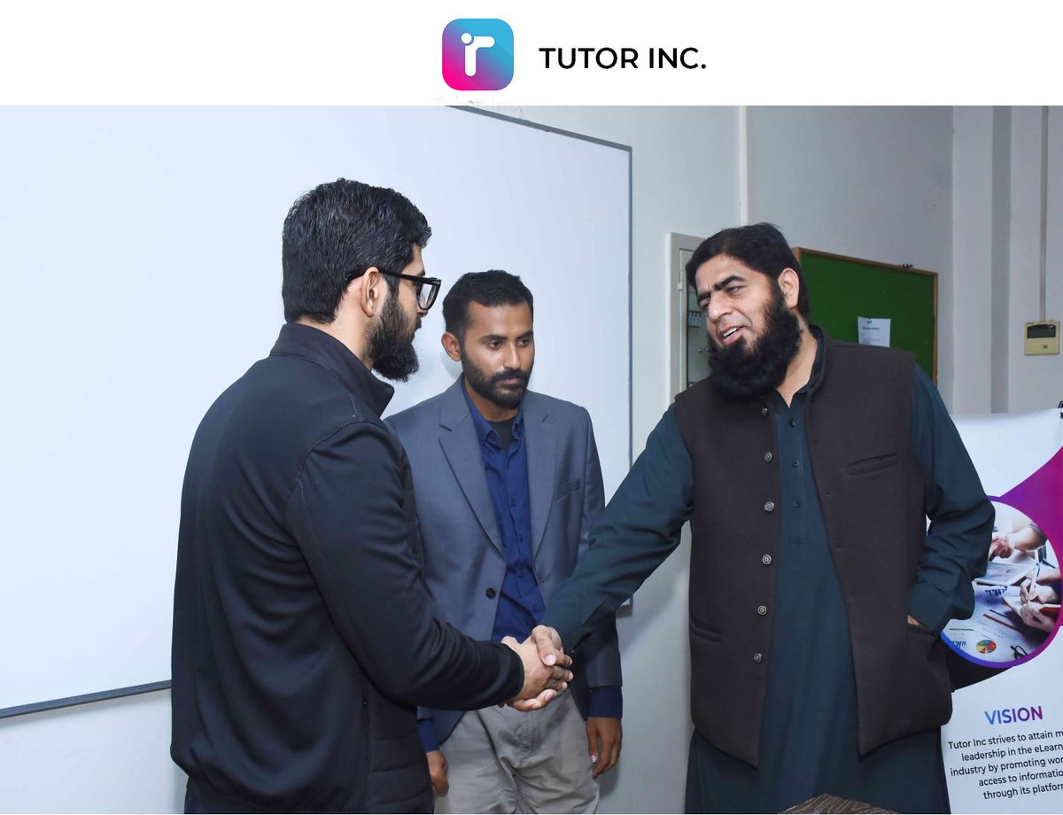 TutorInc92's tweet image. The 1st work shop of the, Tutor Inc Advanced Studies and Research at NTU Faisalabd took place in the IT LAB on Monday, December 04, 2023.CEO Tutor Inc, Mr. Farhan Badr, guest speaker over the work shop. 

#workshops2023 #machinelearningart #divedeep #tutorinc.92