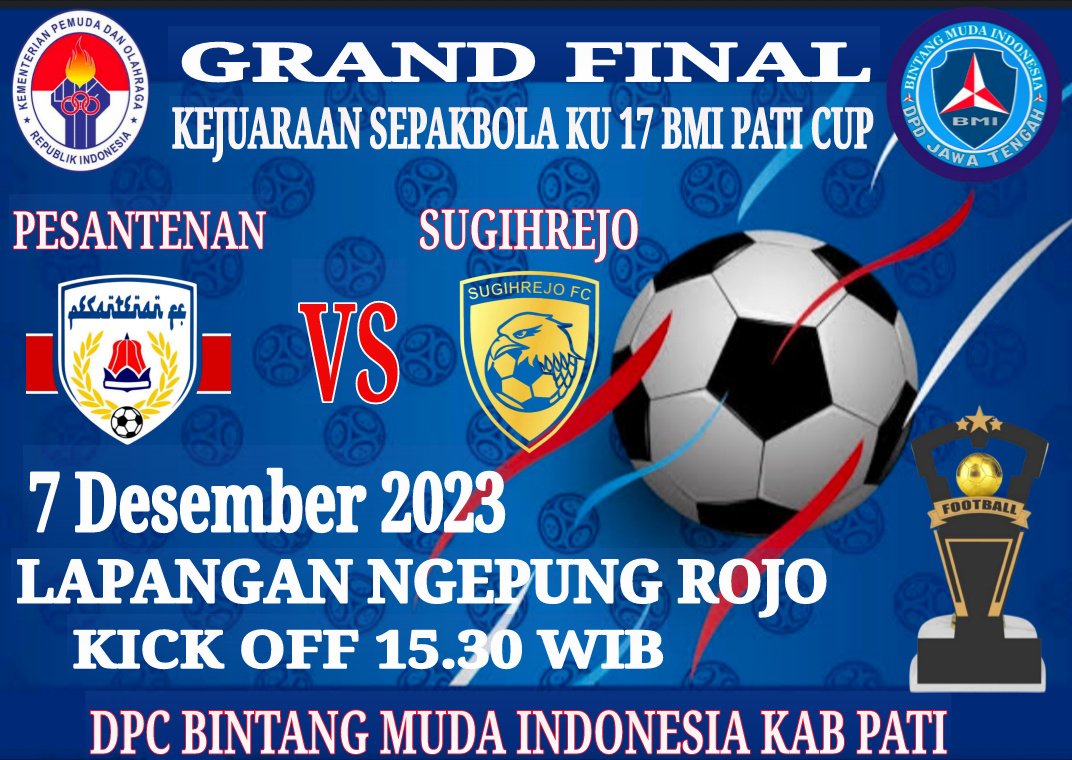 DPCBMIPati's tweet photo. Partai grand final https://t.co/ffXGAUrJI8