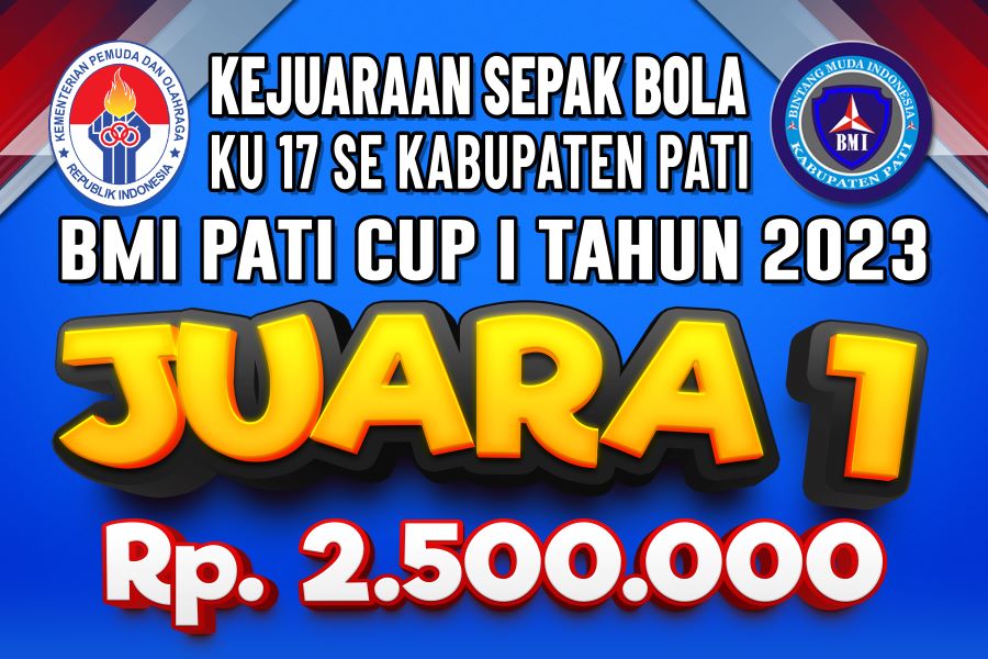 DPCBMIPati's tweet photo. Kejuaraan sepakbola KU 17 SE kab Pati.. https://t.co/RGZe0gjfcy