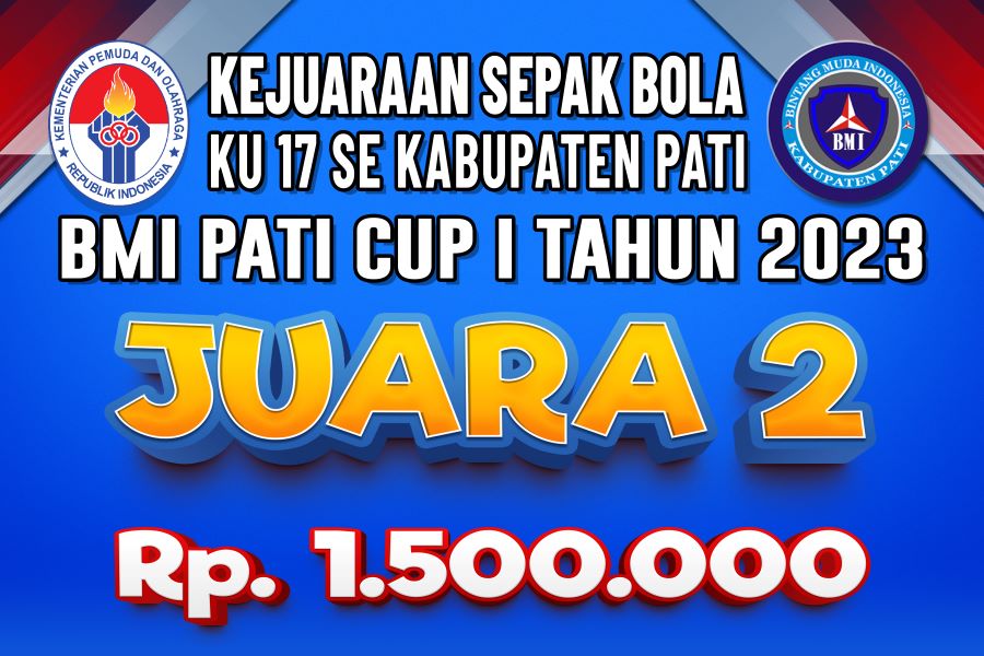 DPCBMIPati's tweet photo. Kejuaraan sepakbola KU 17 SE kab Pati.. https://t.co/RGZe0gjfcy